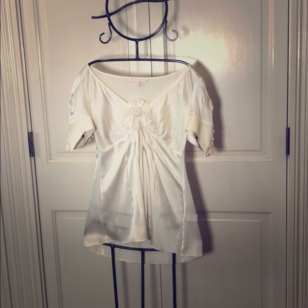 Rebecca Taylor silk white/cream blouse